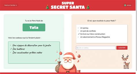 tirage au sort père noël secret.